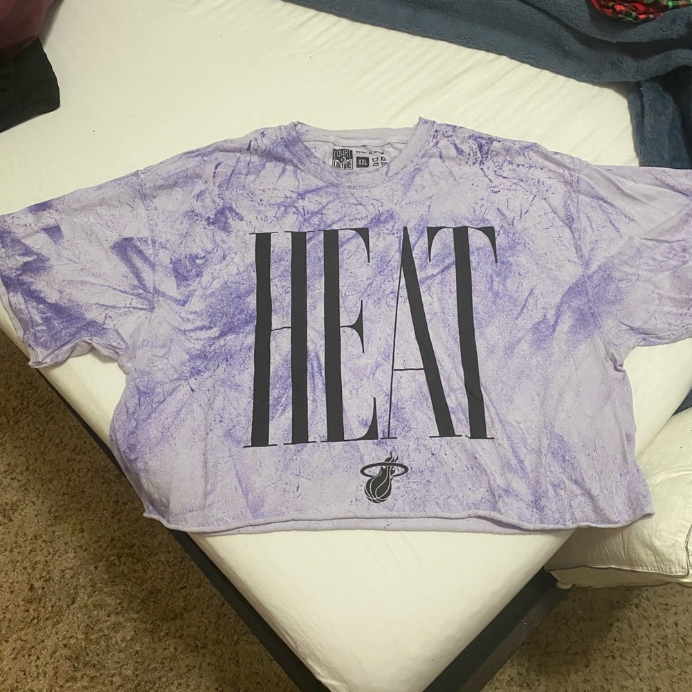 Miami Heat Crop Top